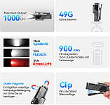 EDC Мульти Ліхтар SOFIRN ST10 з Червоним світлом, Магнітом та Кліпсою (1000Lm, Red LED, 14500 AA 900mAh USB-C, IPX6, 144 метри), фото 8