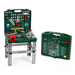 Іграшковий набір Валіза Стіл-майстерня з інструментами Klein Bosch Mini (8681)