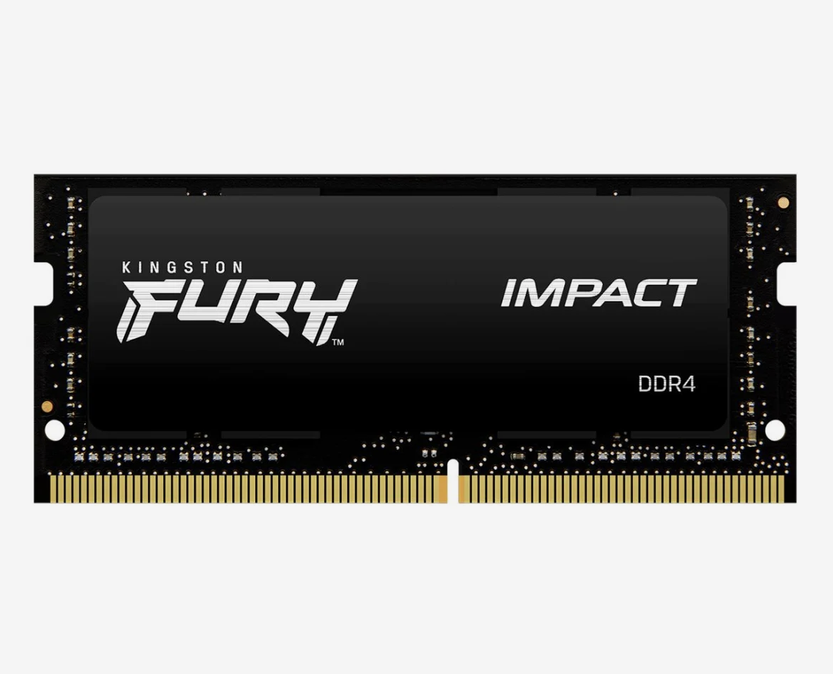 Пам'ять для ноутбуків Kingston FURY 16GB (1x16GB) 3200MHz CL20 Impact (KF432S20IB/16)