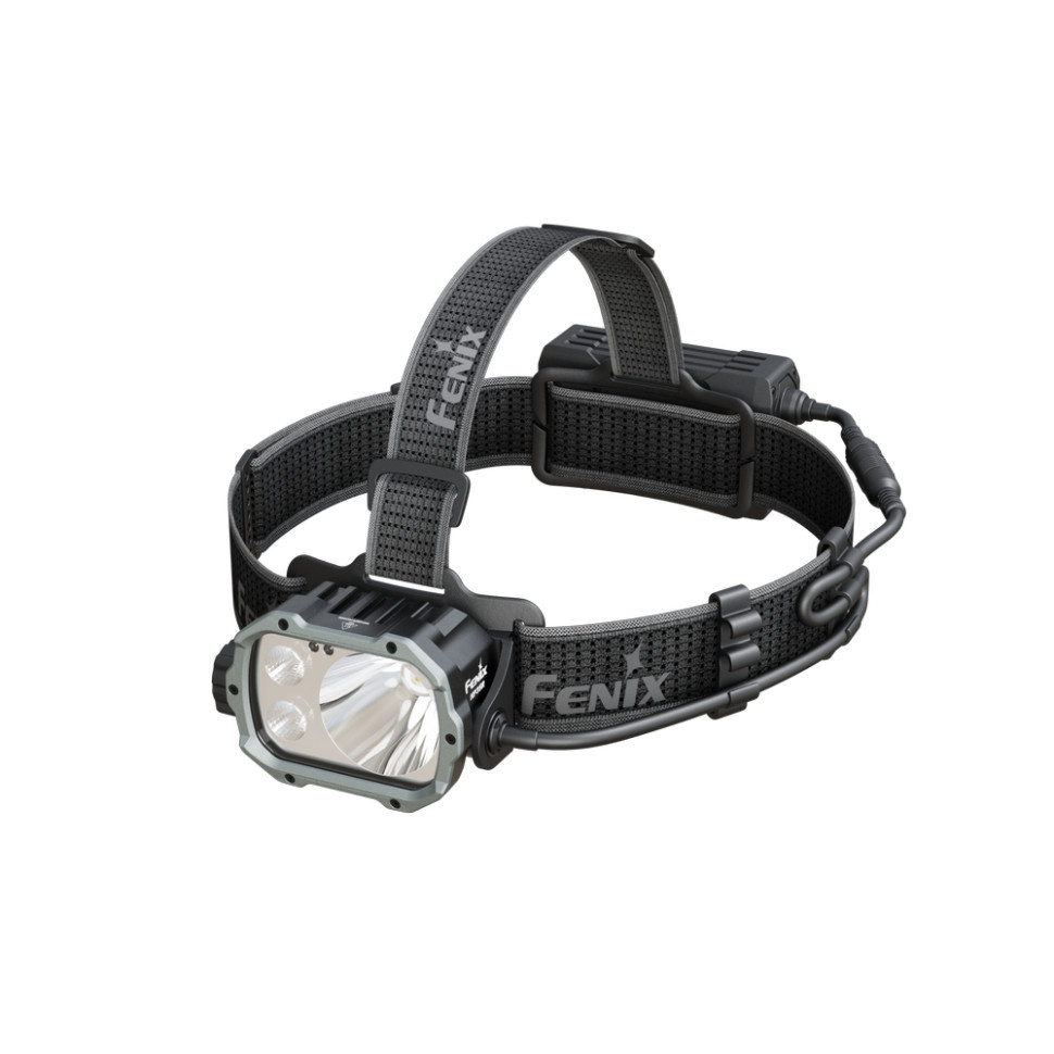 Налобний ліхтар Fenix HP35R, 4000 лм, дальність 450 м, 3 групи режимів, USB Type-C, 2 акумулятори 5000 мАг, фото 1