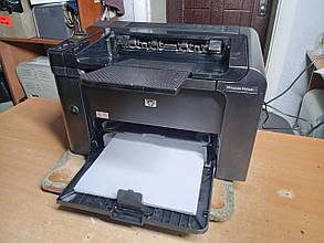 Принтер HP LaserJet Pro P1606dn / лазерний монохромний друк / 600x600 dpi / A4 / 25 стор/хв / USB 2.0, Ethernet / Дуплекс, фото 2