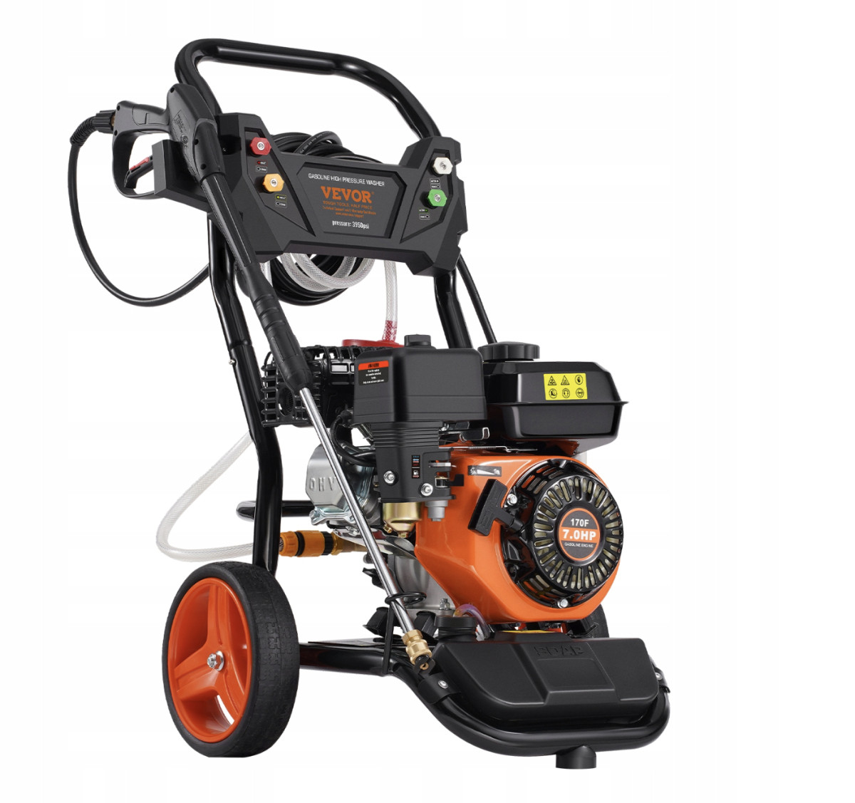 Мийка високого тиску VEVOR VR180D, фото 1