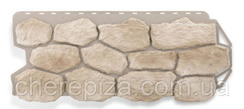 Фасадная панель Бутовый камень Нормандский - фото 1 - id-p492376685