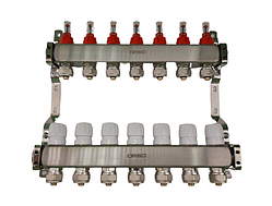 ORSO Колл.уз. в сб 7вих НЕРЖ(SS304)(кол.с рас..кол.с терм.кл.+єврокон/+кр..) 3шт