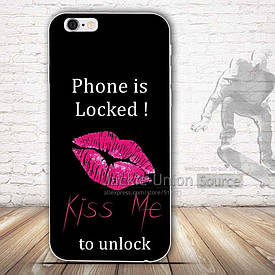 Панель накладка для Iphone 6plus/ 6S plus з картинкою kiss me