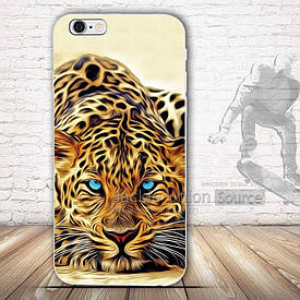 Панель накладка для Iphone 6plus/ 6S plus з картинкою леопард