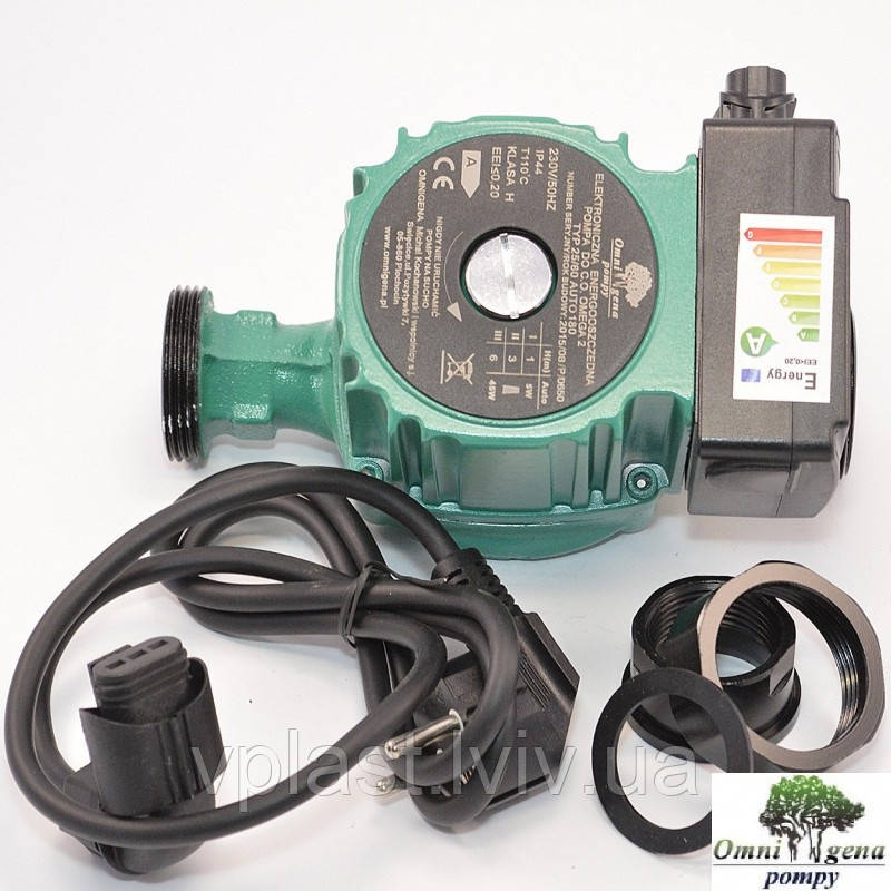 Насос циркуляційний Omnigena OMEGA 2 TYP 25/40-180 Auto