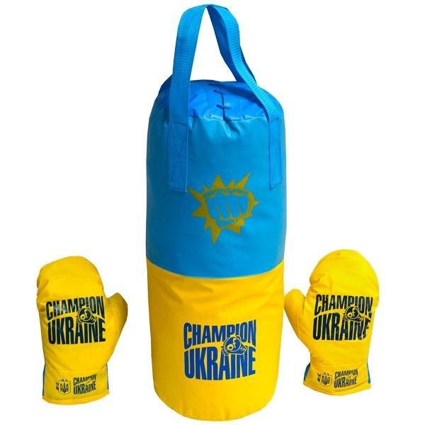 Дитячий боксерський набір Чемпіон України, 50*23 см