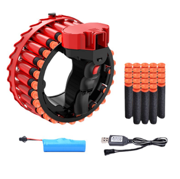 Автоматичний іграшковий бластер Growler на 28 зарядів, іграшкова зброя, на акумуляторі, Gp