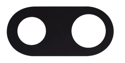 Скло камери Google Pixel 7A в корпусі black, фото 1