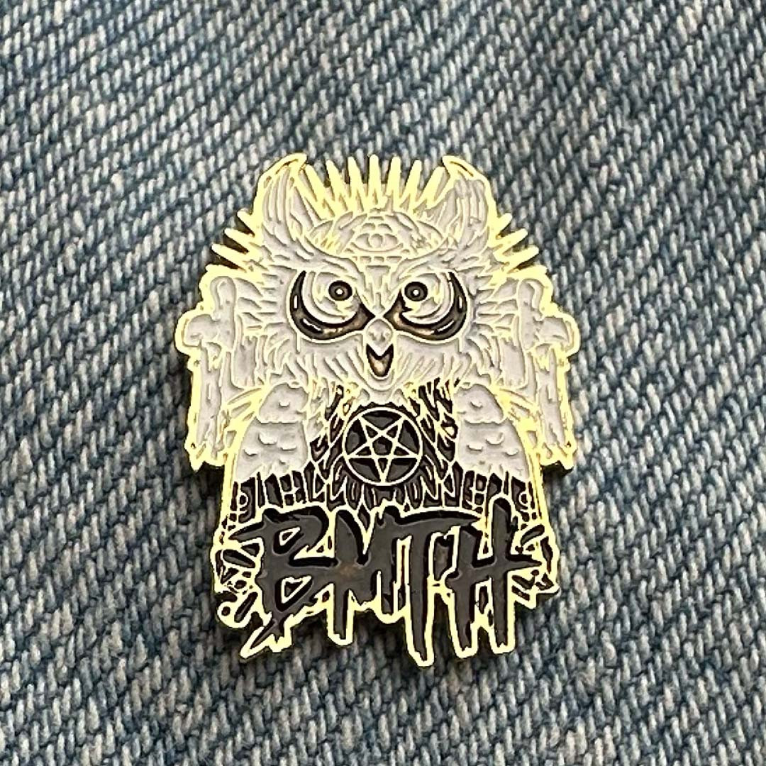 Значок пін Bring Me The Horizon - Owl, фото 1