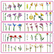 Конструктор в капсуле Max садовые цветы 83184GQ1, фото 6