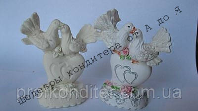 3D СИЛІКОНОВИЙ молд "весільні Голуби", фото 1