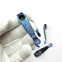 Титанова кліпса Disarray для ножів Spyderco Paramilitary 2, Endura, Delica