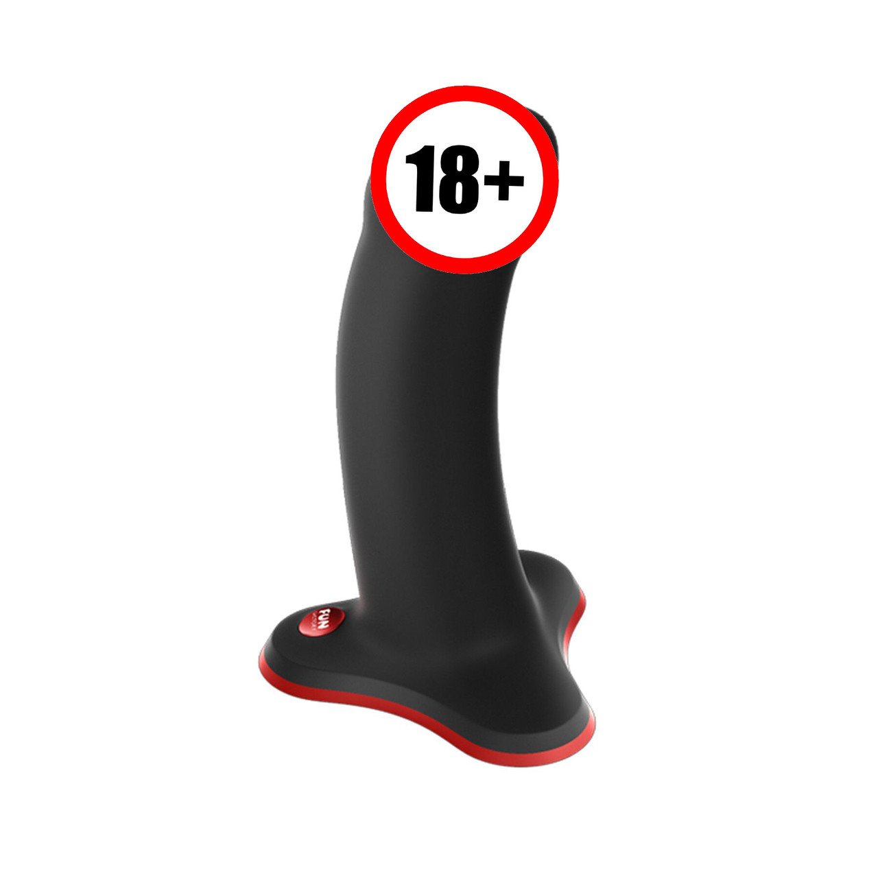 Фалоїмітатор Fun Factory AMOR, чорний, довжина 14,6 см, діаметр 3,7 см, вигнутий