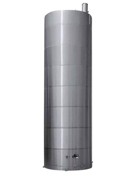 Харчова ємність з нержавіючої сталі 10000 л вертикальна, фото 1