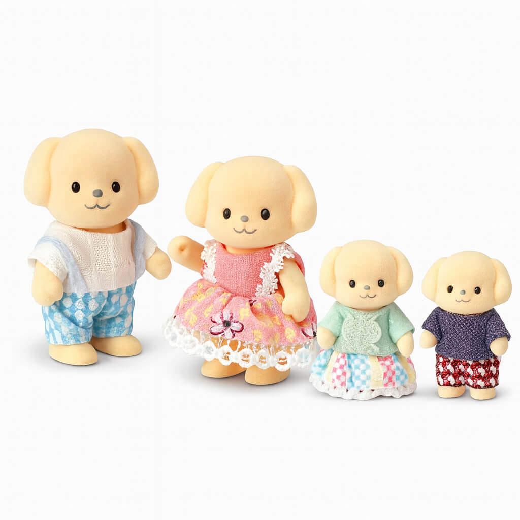 М’які флоксові тваринки Собачки Dreamy 8 см — набір 4 фігурки з рухомими кінцівками, арт. 6699A-8, фото 1