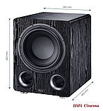 Magnat Alpha RS12 Black активний сабвуфер з фронтальним фазоінвертором і динаміком 300 мм, фото 6