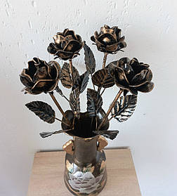 Кована троянда 52 см