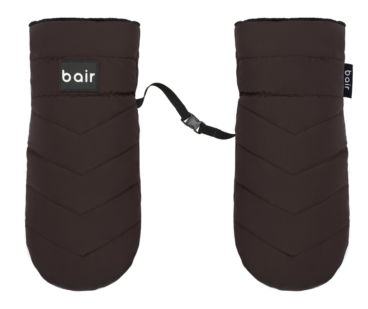Рукавицы Bair Cozy Mitts  dark chocolate тёмный шоколад