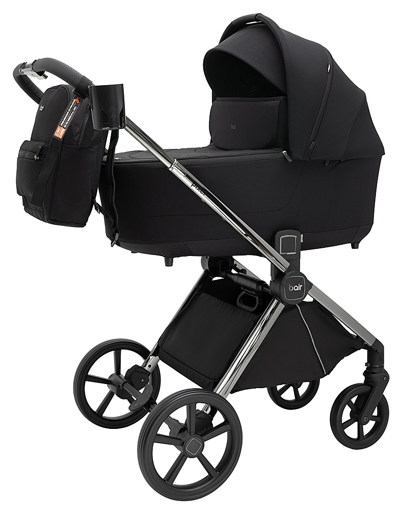 Коляска 2 в 1 Bair Pixel PL-01 чёрный