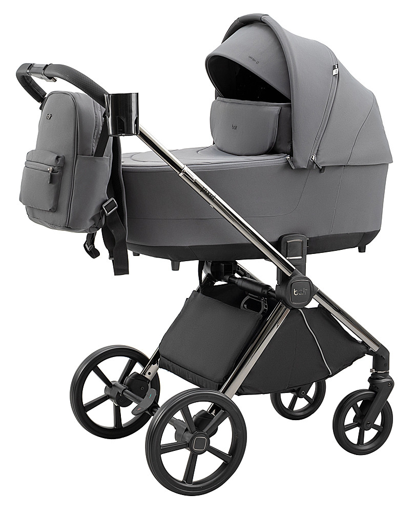 Коляска 2 в 1 Bair Pixel PL-02 графит