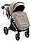 Коляска 2 в 1 Bair Pixel PL-03 капучино, фото 6