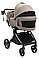 Коляска 2 в 1 Bair Pixel PL-03 капучино, фото 5