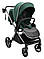 Коляска 2 в 1 Bair Pixel PL-04 зелений, фото 7