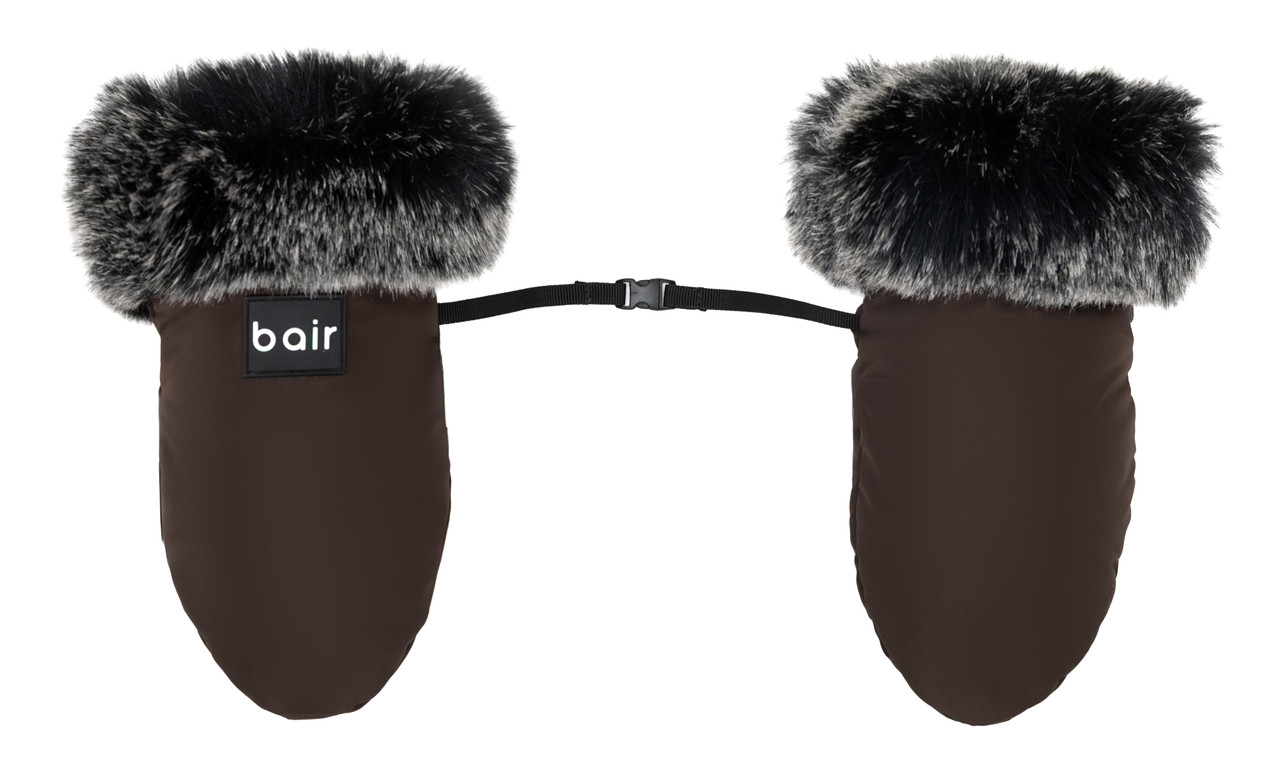 Рукавицы Bair Northmuff  dark chocolate тёмный шоколад
