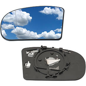 Mercedes W211 E-Class 02-06 вкладиш дзеркала з підігрівом лівий DA-12852, фото 3