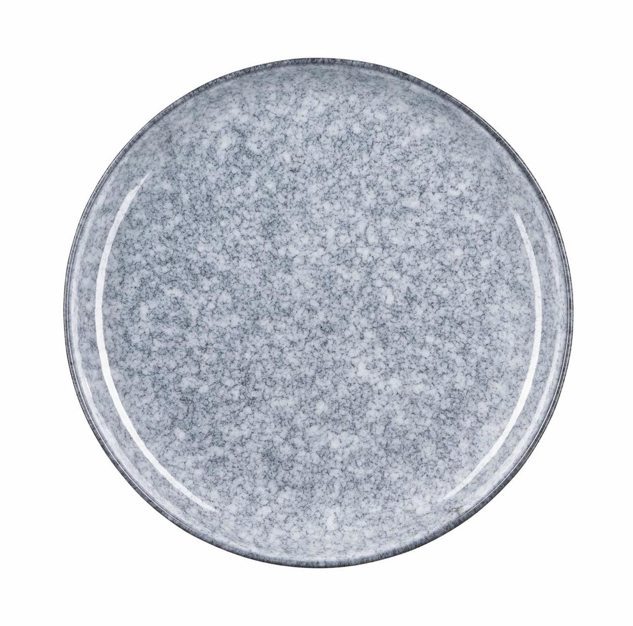 Тарілка десертна ARDESTO Loreto, 19см, порцеляна, сірий