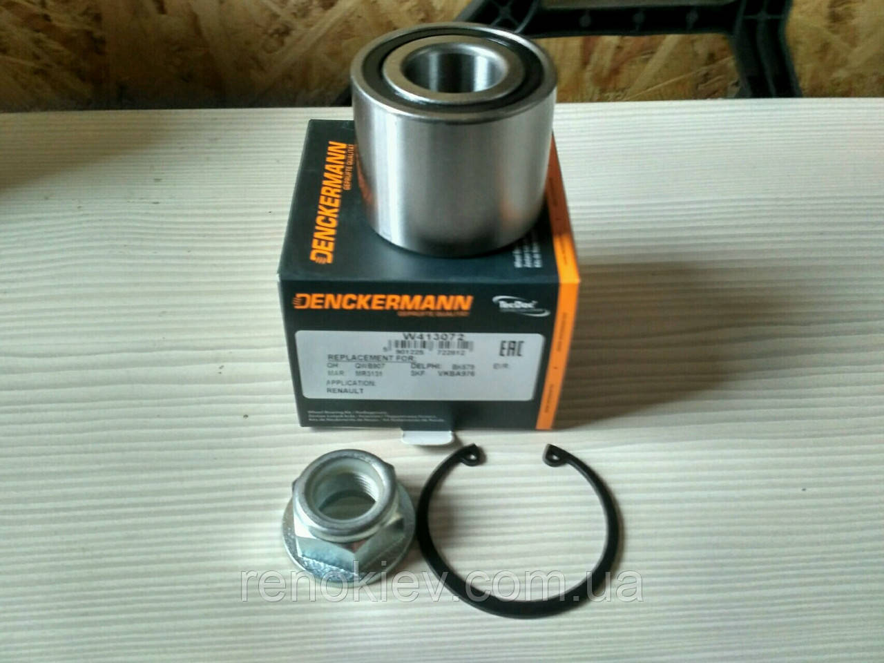 Підшипник задньої маточини Renault Kangoo 1997 > 25x55x43, фото 1