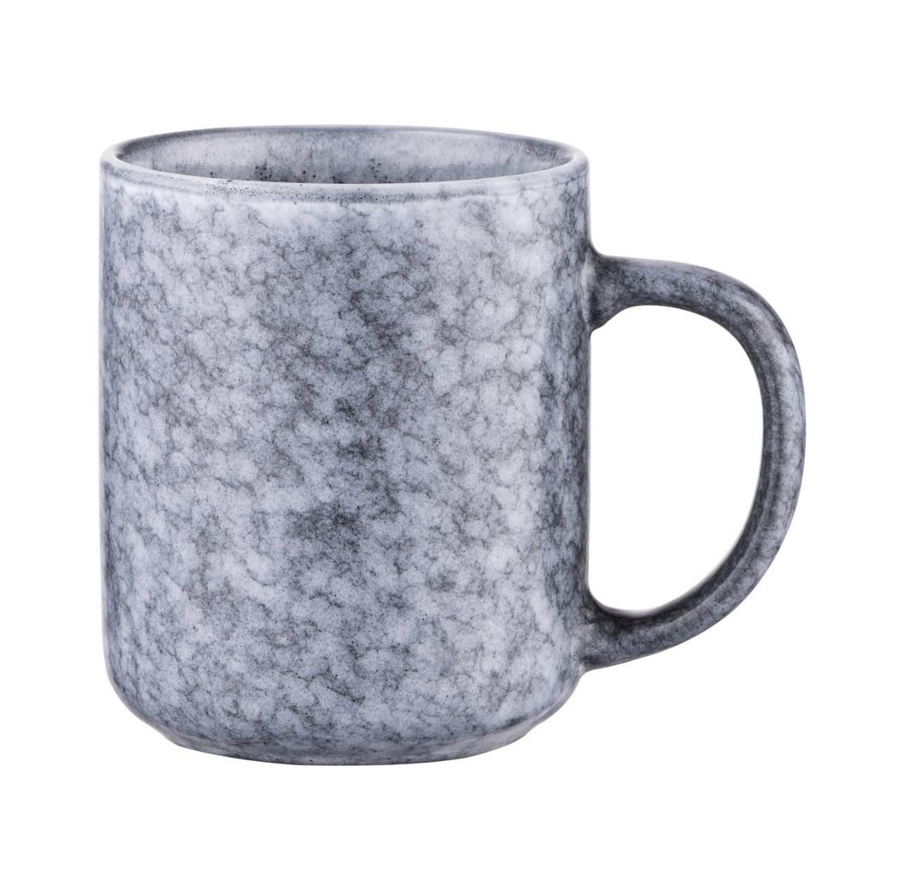 Чашка ARDESTO Loreto, 390мл, порцеляна, сірий