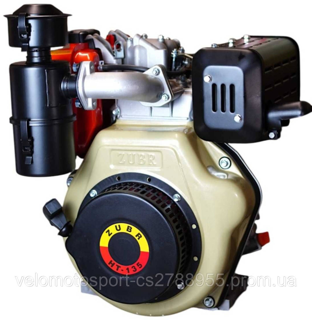 Двигатель дизель 186 F до мотоблока Зубр (Zubr) НТ-135/9 л.с, фото 1