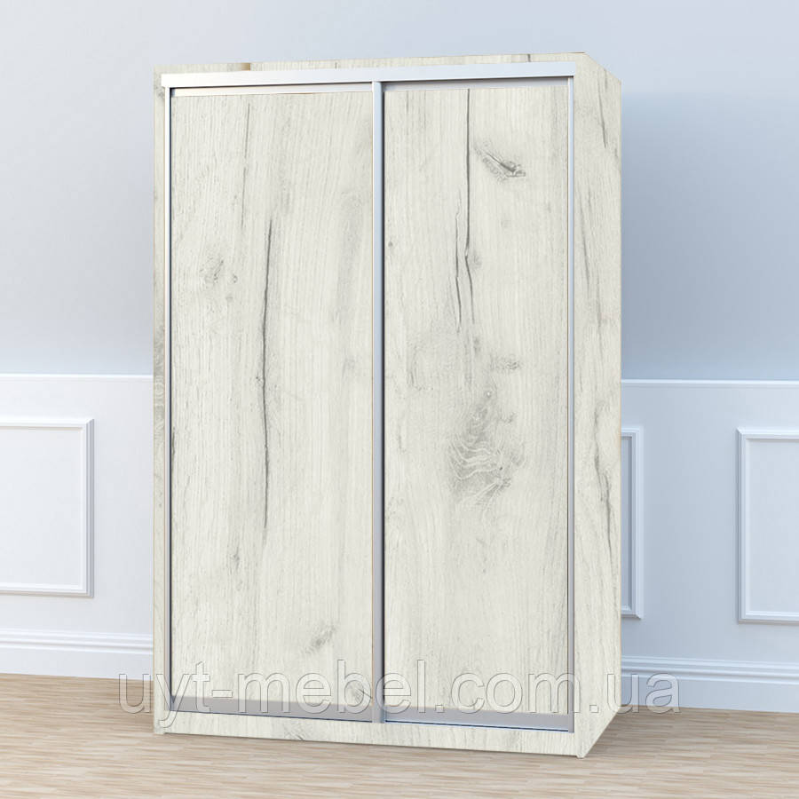 Шафа-купе 2 двері Міні (ос. 240/глуб. 45 см) Алекса Меблі, фото 1