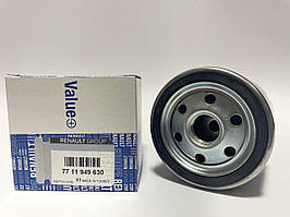 Value+ (Renault) 7711949630 — Оливний фільтр на Рено Каптюр 1.5ddci