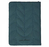 Щоденник A6 Leo Planner Vibe недатований, твердий, темно-бірюзовий, 320 сторінок — стильний преміум записник з кольоровим зрізом, фото 5