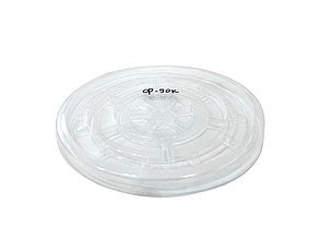 Кришка прозора фігурна ПП для супника 350/470 мл 50шт/упаковка(1000шт/ящ )