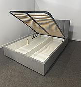 Преміальне ліжко Софт ADS з м'яким узголів'ям і підйомним механізмом