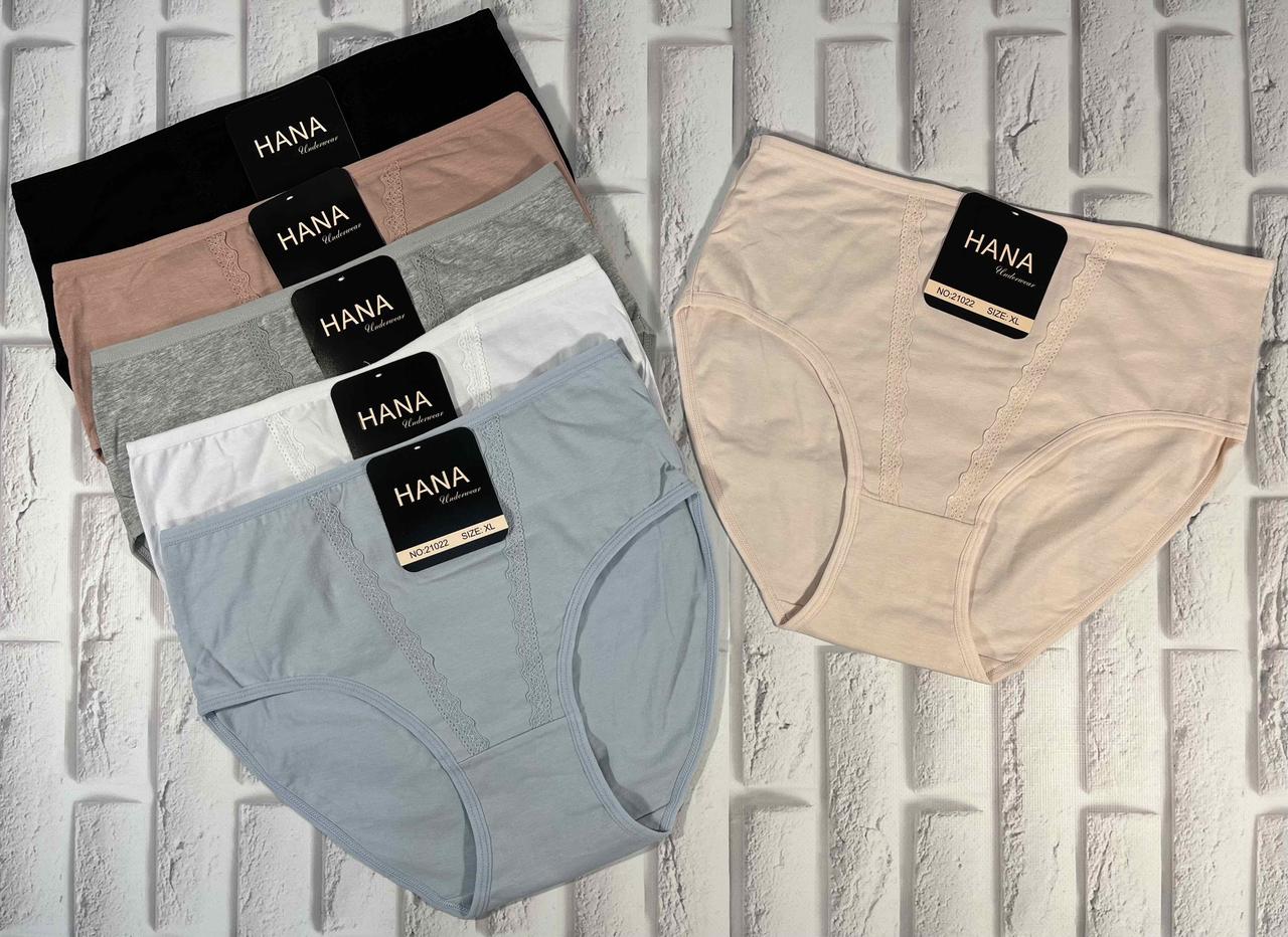 Жіночі трусики Розмір 50-54  Hana Тканина 95% котон