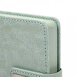 Щоденник А6 Leo Planner недатований “Chiara”, тверда обкладинка, бірюзовий, 320 сторінок, магнітний клапан, преміум, фото 6