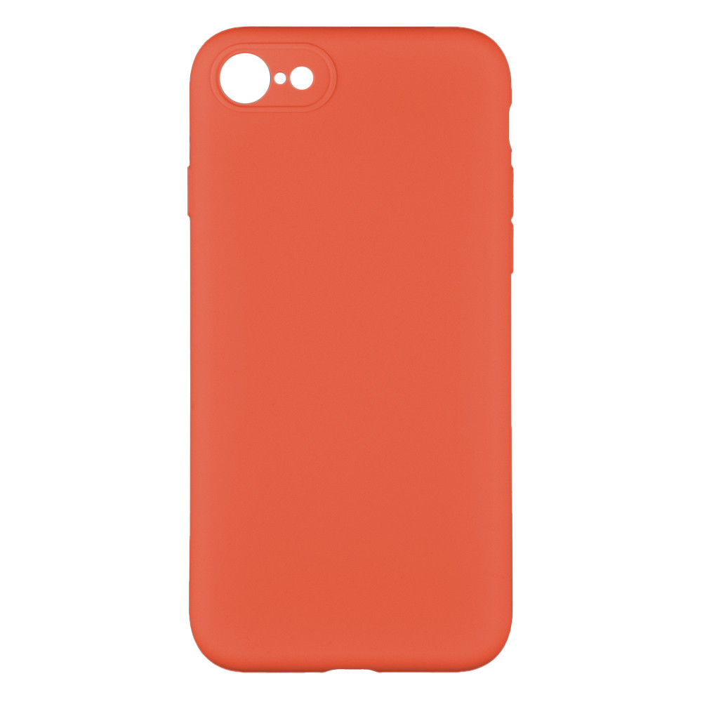 Чехол Silicone Case Full Camera no logo для iPhone 7/8/SE2 02.Apricot, силиконовый, защитный, матовый, фото 1