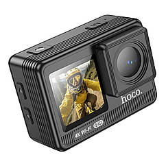 Екшн-камера Hoco DV102 4K антишок Чорний, 12МП, Wi-Fi, водонепроникна до 30м