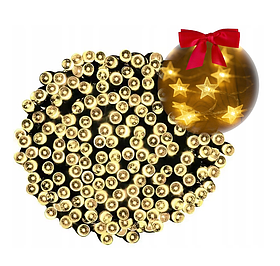 Різдвяні вогні для ялинки 300 світлодіодів теплого білого кольору різдвяні вогні