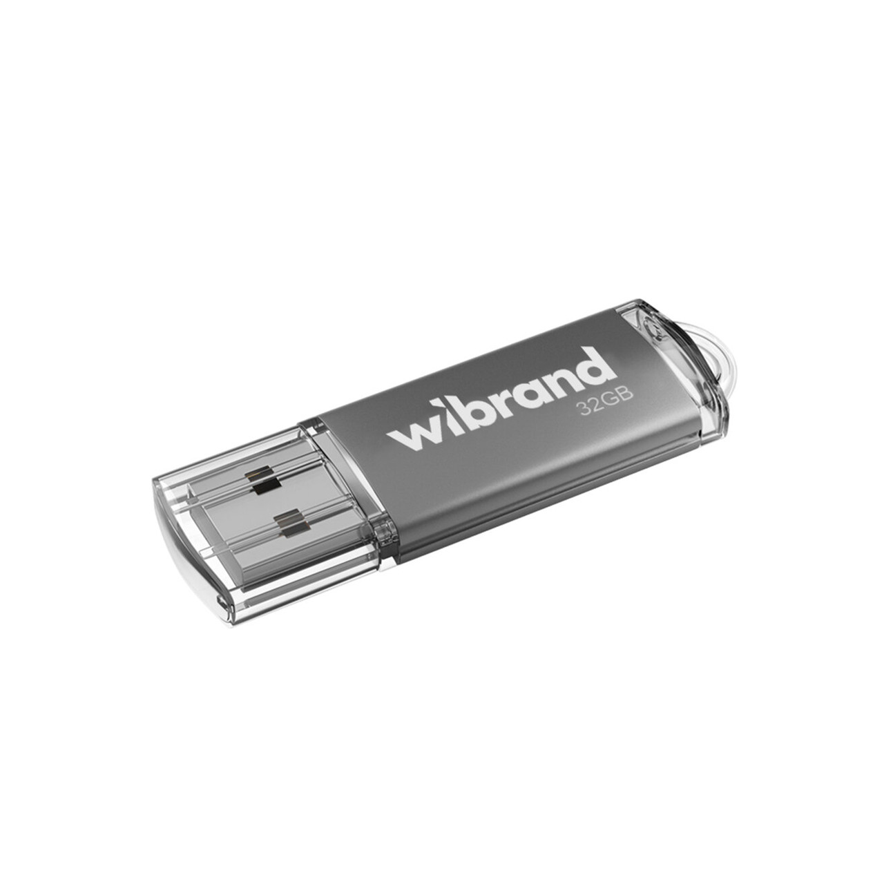 USB флешка Wibrand 32GB Cougar Срібло, USB 2.0, ударостійкий корпус, 5 років гарантії, фото 1