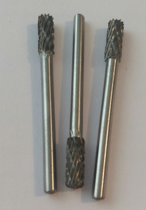 Борфреза, тип "В" (циліндр з торцевими зубами), 6,0х15х3мм