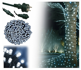 Гірлянда 1000 LED LCZ-1000-ZB, холодний білий, різдвяні світлодіодні вогні для ялинки