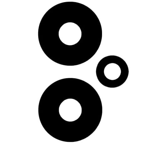 Скло модуля камери для Xiaomi Redmi 13, фото 1