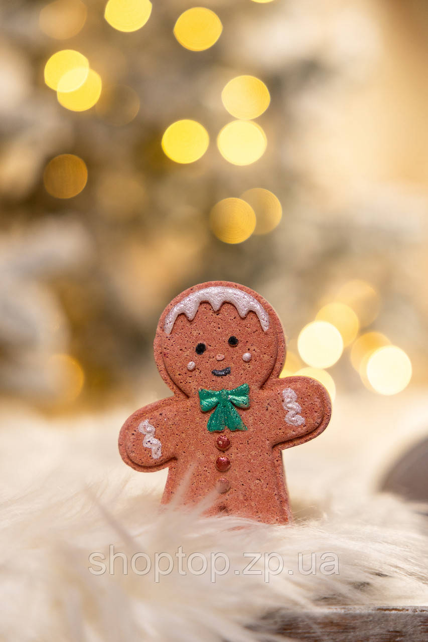 Бомбочка-гейзер для ванни Пряник Top Beauty, фото 1